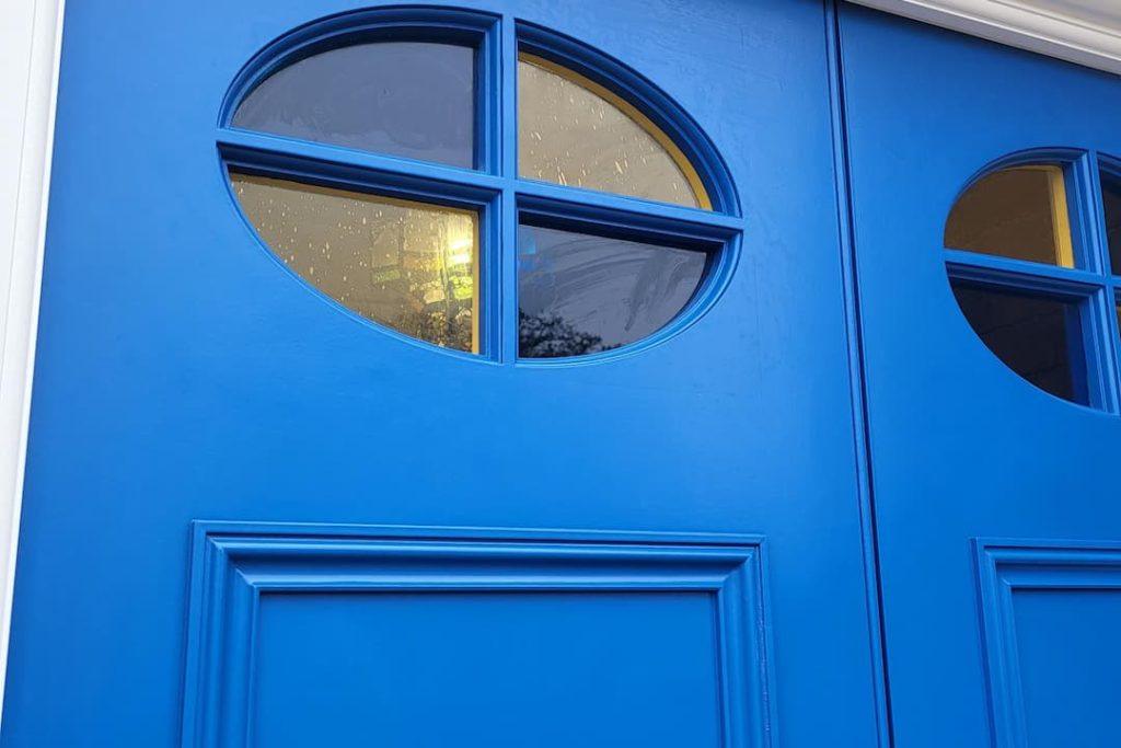 Thorpe Blue Door Top Part